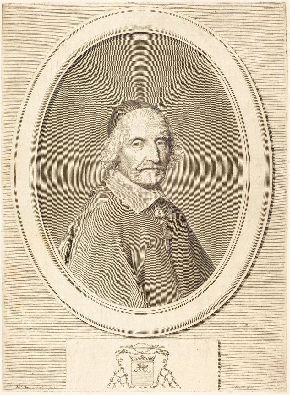 François de Villemontée autorstwa Claude Mellan