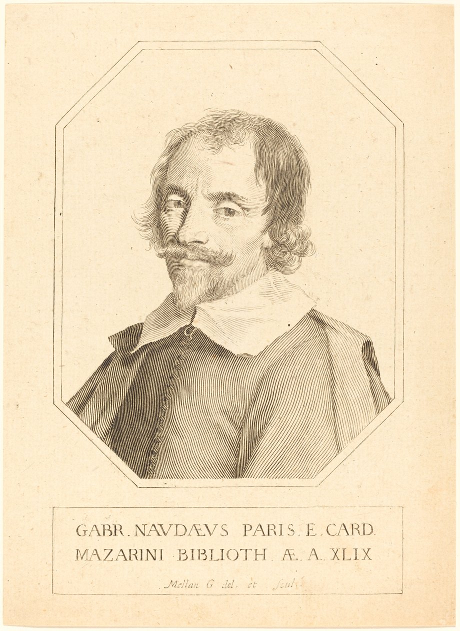 Gabriel Naude autorstwa Claude Mellan