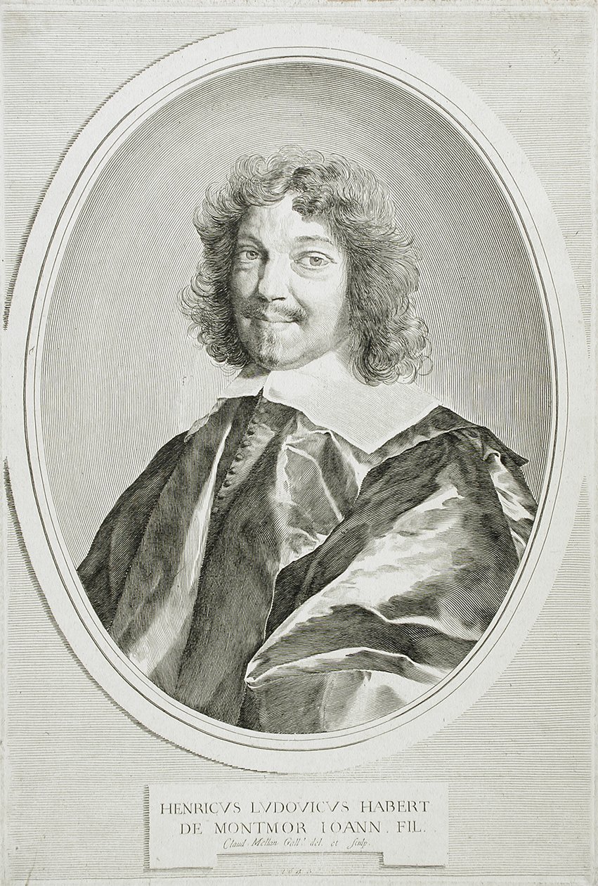Henri-Louis Habert de Montmor autorstwa Claude Mellan