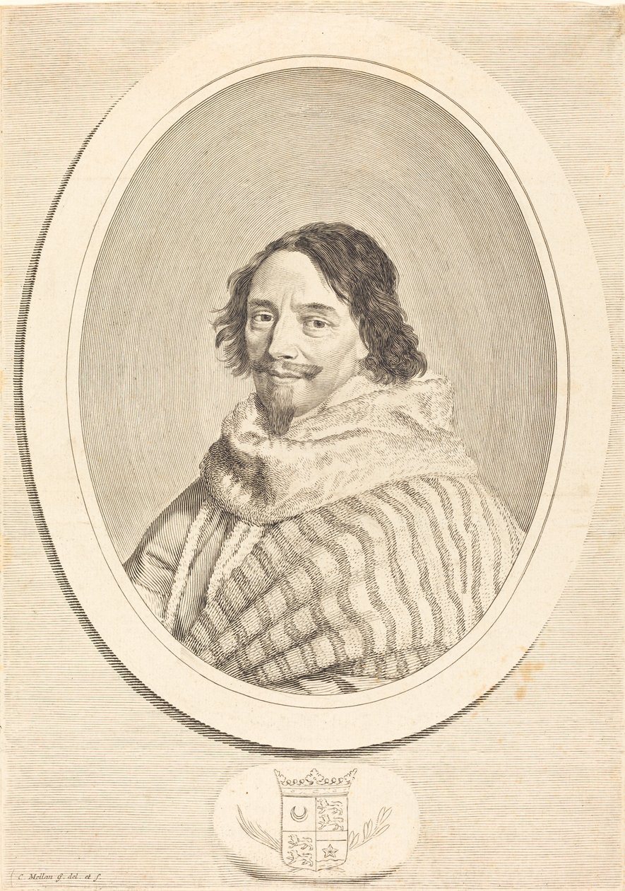 Henryk de Mesmes autorstwa Claude Mellan