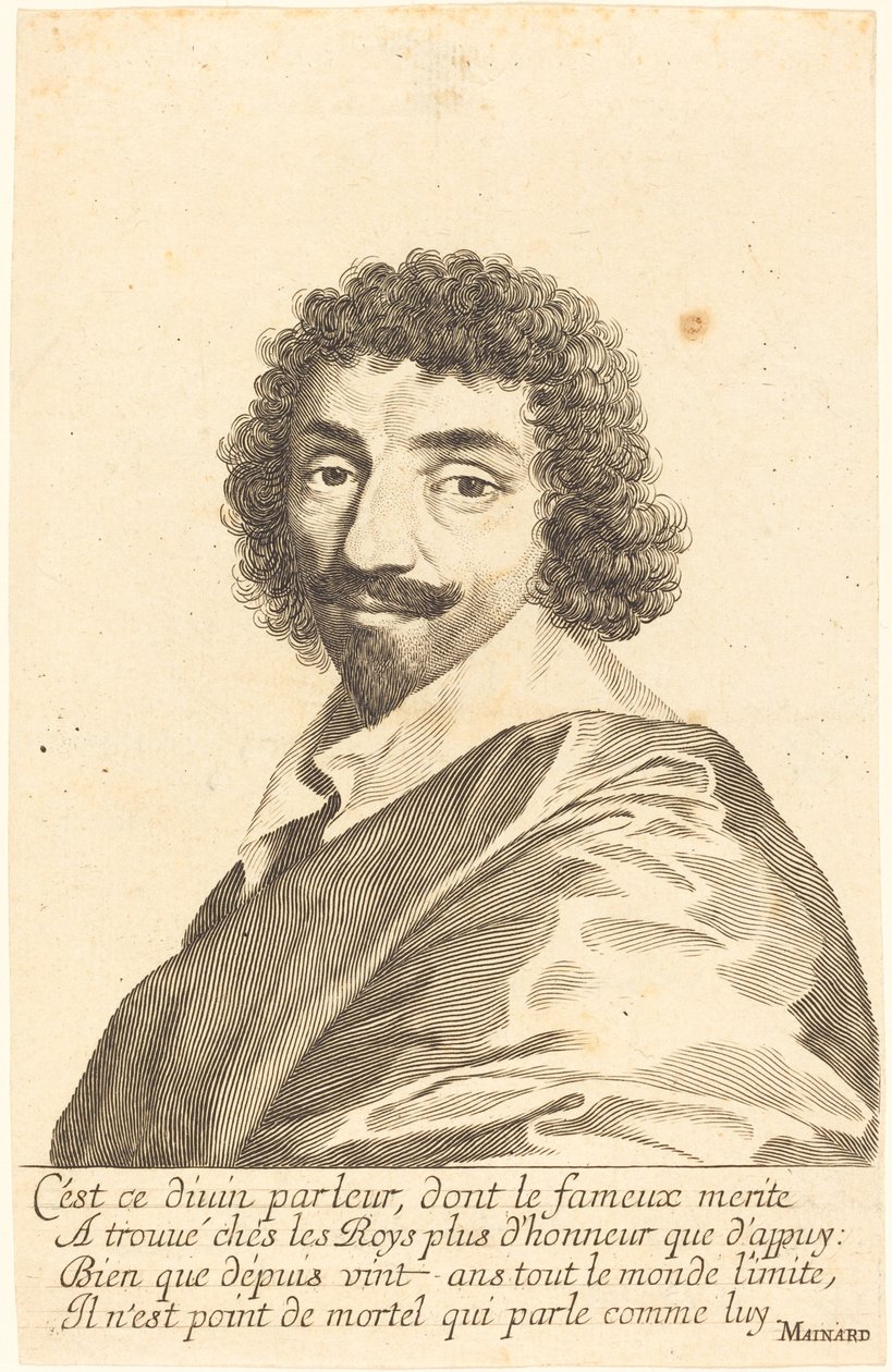 Jean-Louis Guez de Balzac autorstwa Claude Mellan