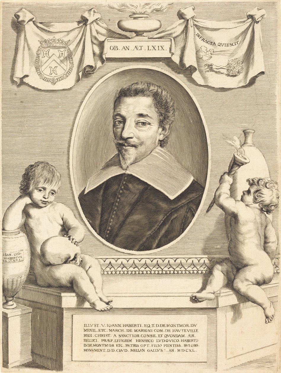 Jean Habert de Monturor autorstwa Claude Mellan