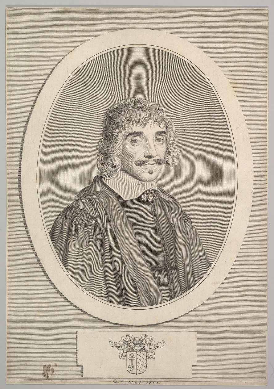 Jean Perrault, 1652. autorstwa Claude Mellan