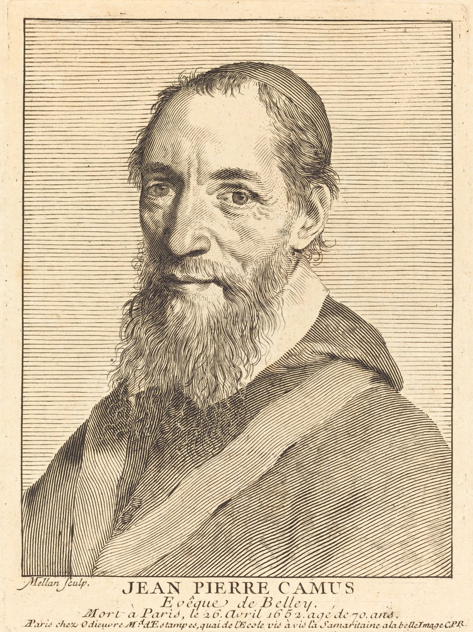 Jean-Pierre Camus autorstwa Claude Mellan