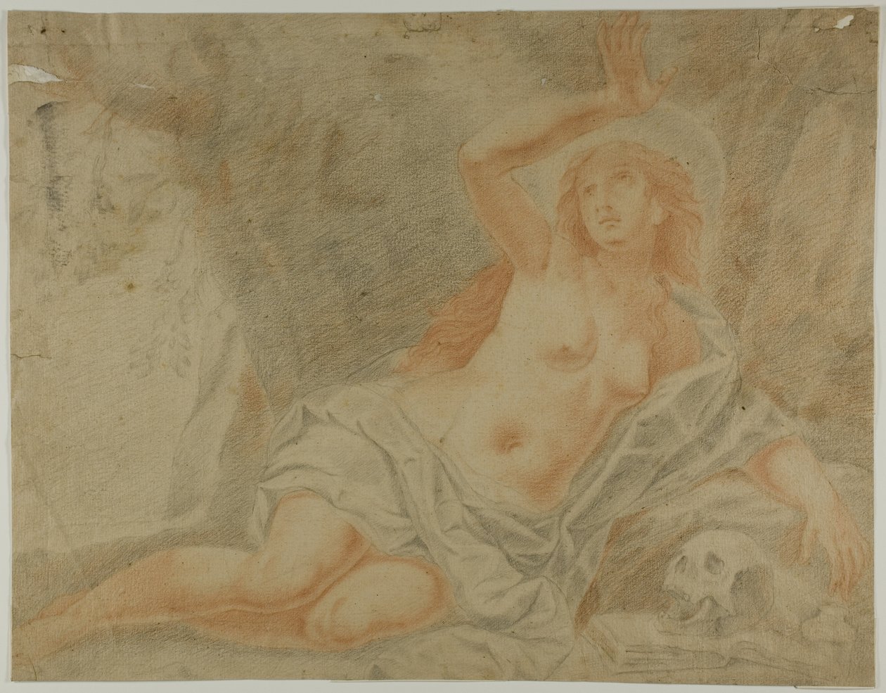 Maria Magdalena autorstwa Claude Mellan