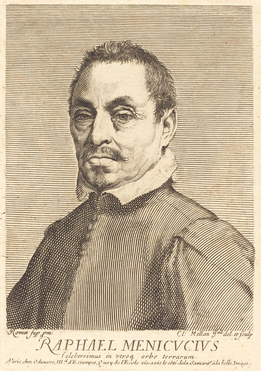 Raffaello Menicucci autorstwa Claude Mellan