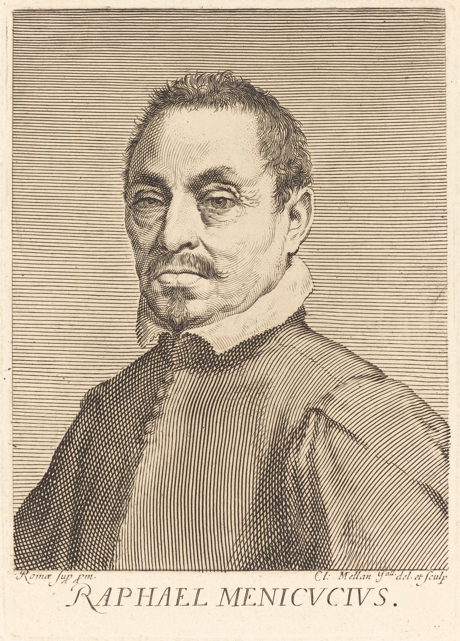 Raffaello Menicucci autorstwa Claude Mellan