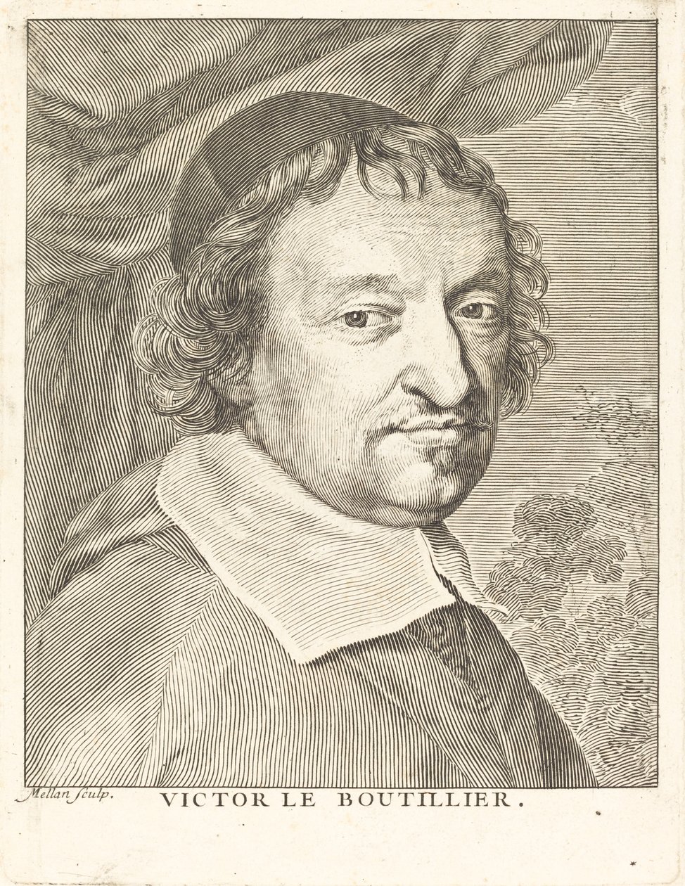 Victor Le Bouthillier autorstwa Claude Mellan