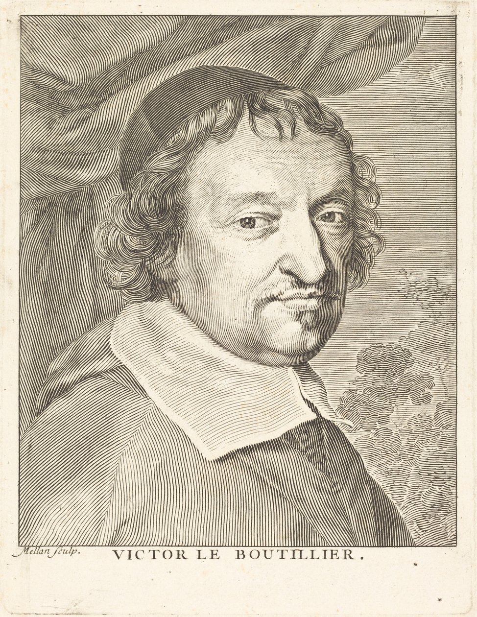 Victor Le Bouthillier autorstwa Claude Mellan