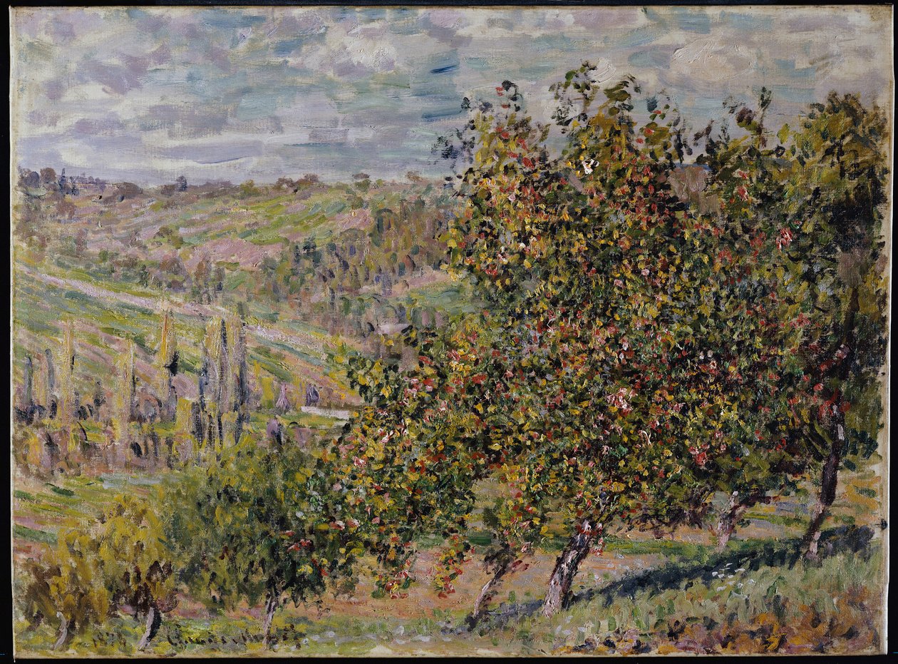Kwiat jabłoni, 1878 autorstwa Claude Monet
