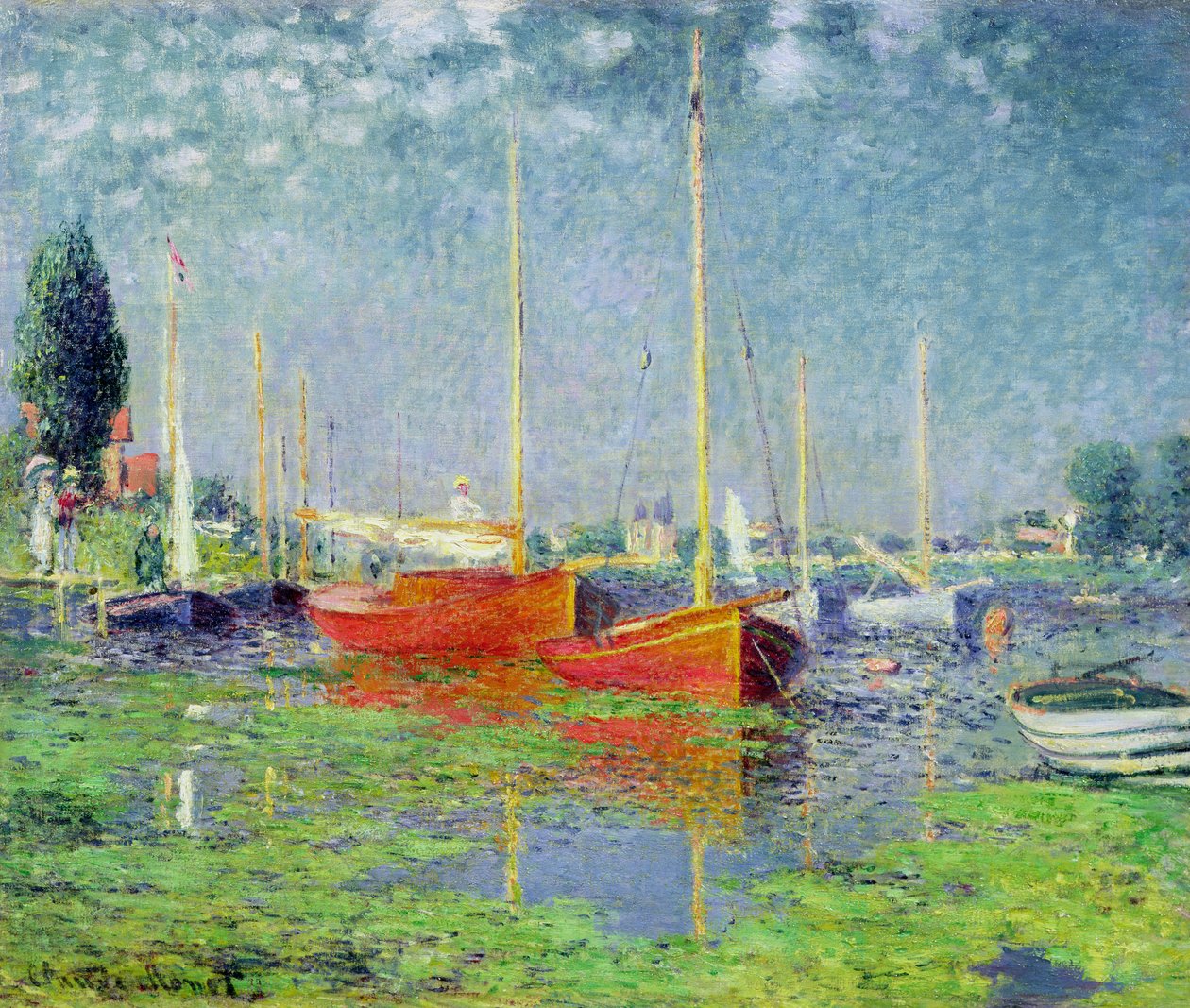 Argenteuil, ok. 1872-5 (zob. też 287548) autorstwa Claude Monet