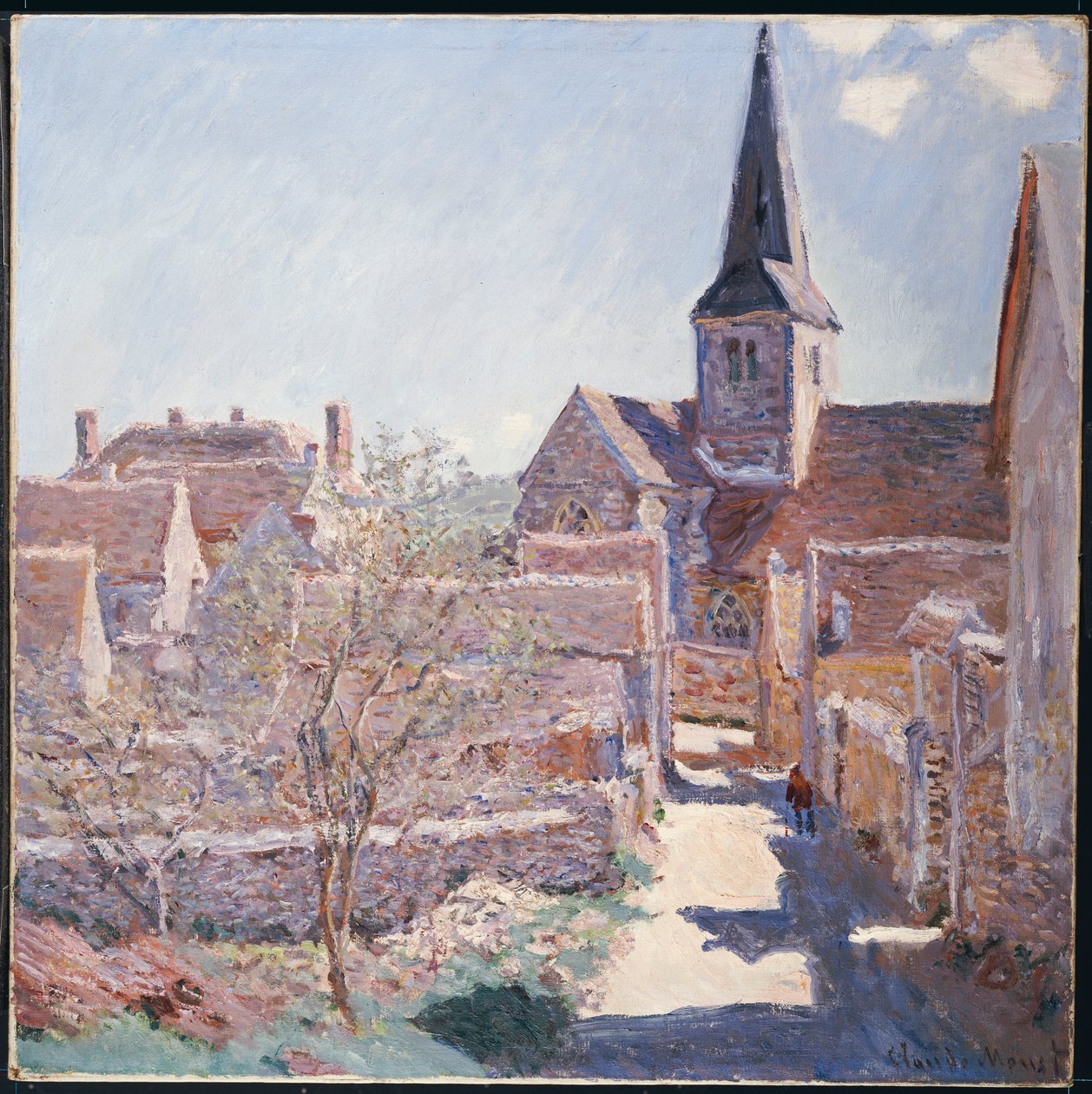 Bennecourt, 1885 autorstwa Claude Monet