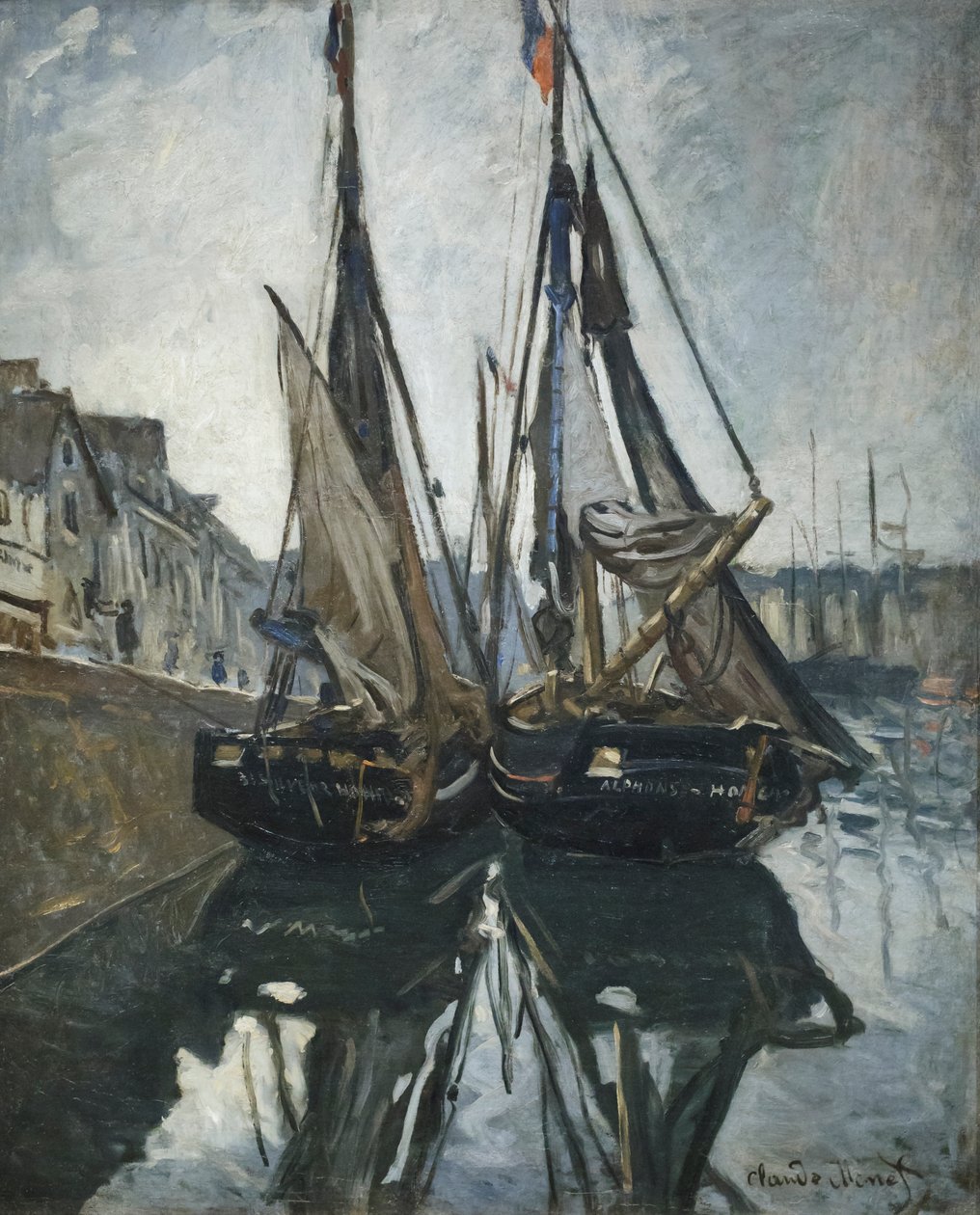 Łodzie autorstwa Claude Monet