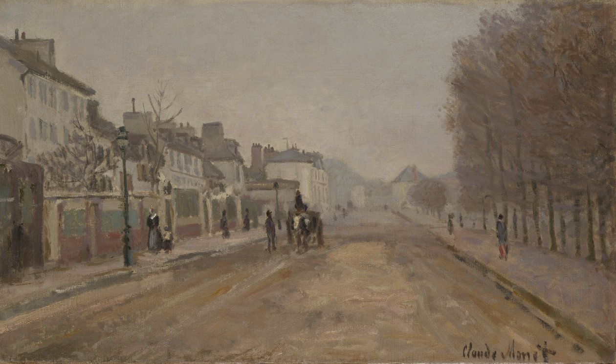 Heloise Boulevard, Argenteuil, 1872 autorstwa Claude Monet
