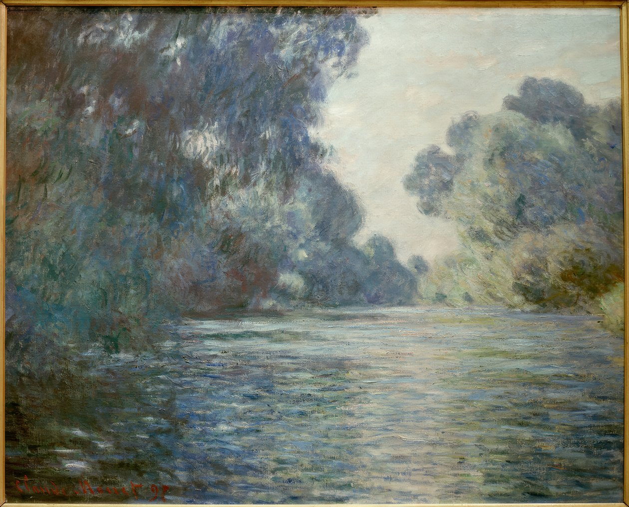 Bras de Seine w pobliżu Giverny (Arm der Seine bei Giverny) autorstwa Claude Monet
