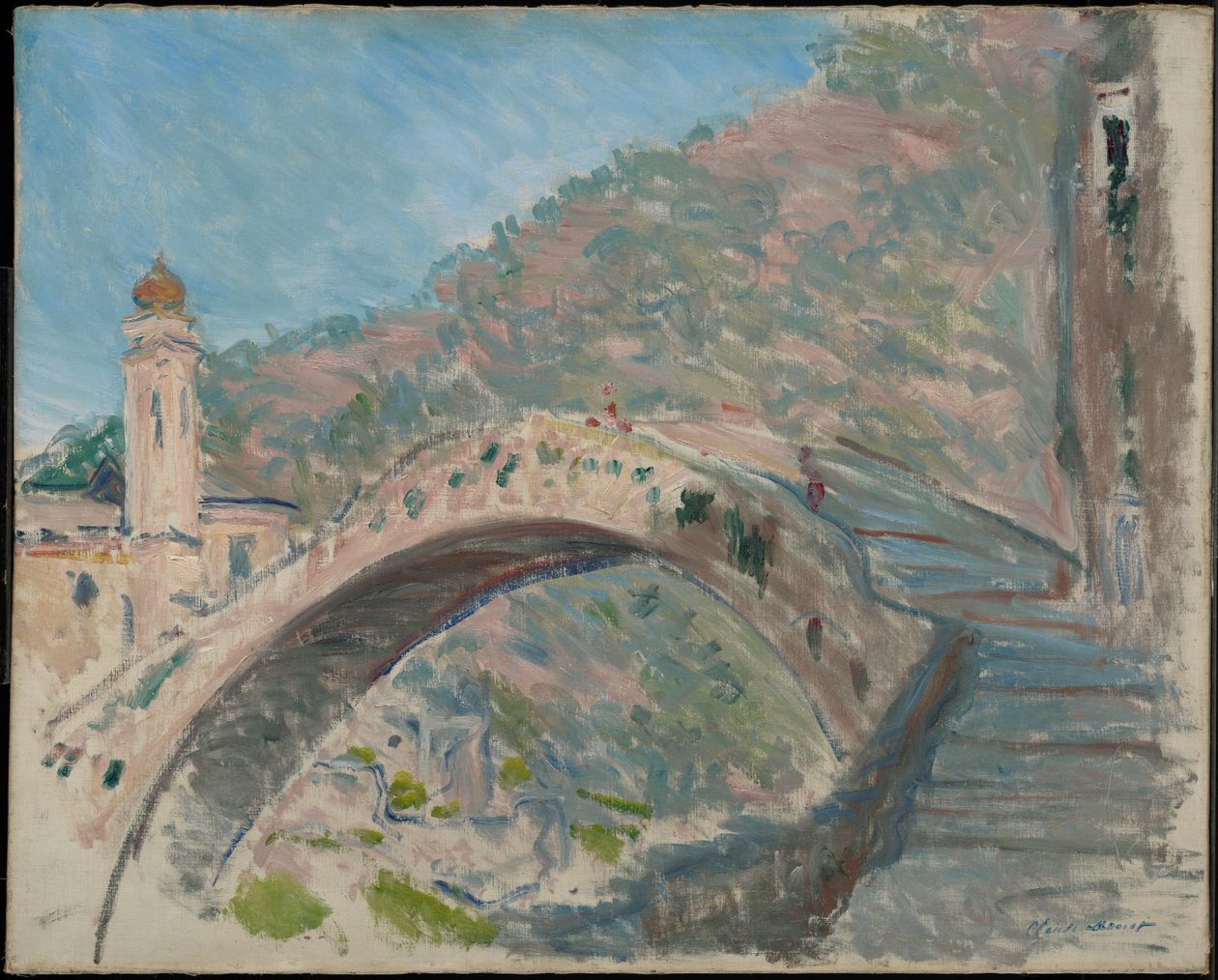 Most w Dolceacqua autorstwa Claude Monet