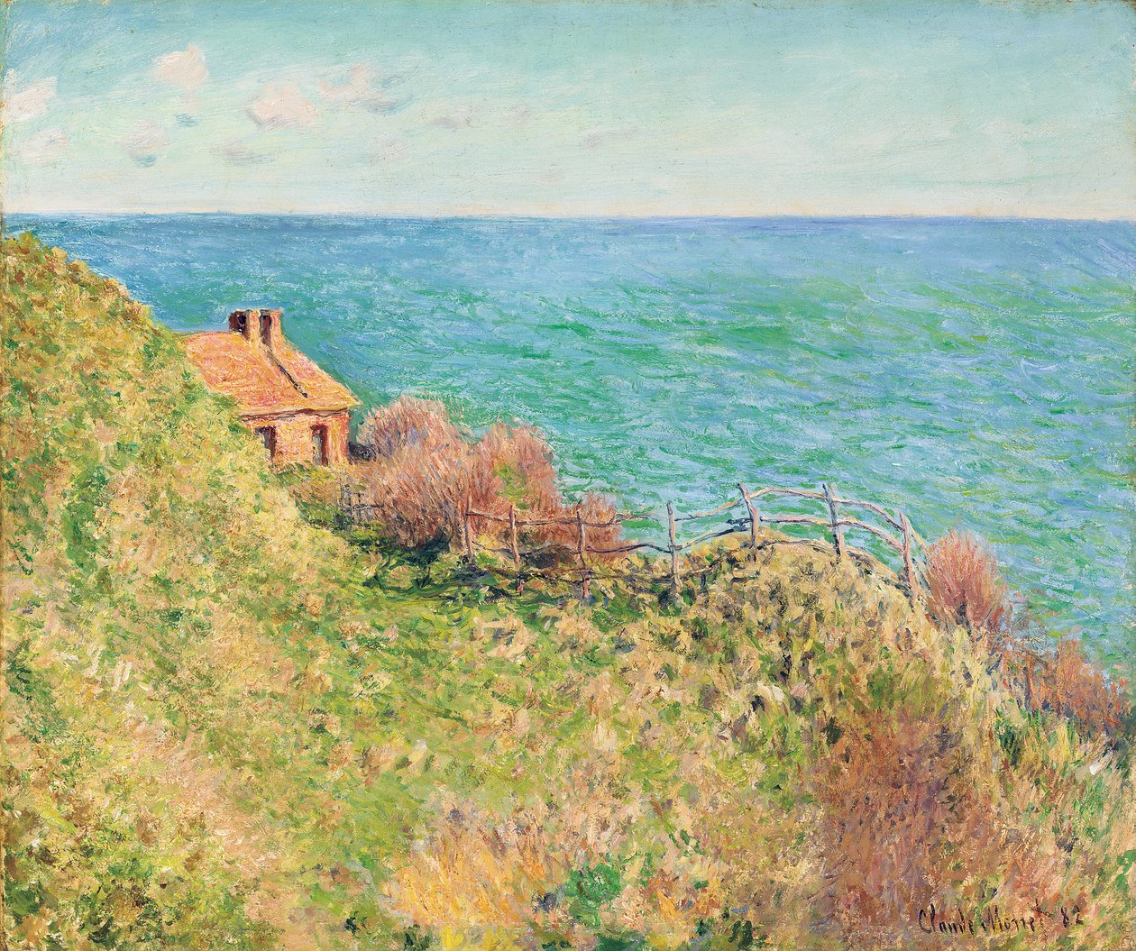 Chata celników autorstwa Claude Monet