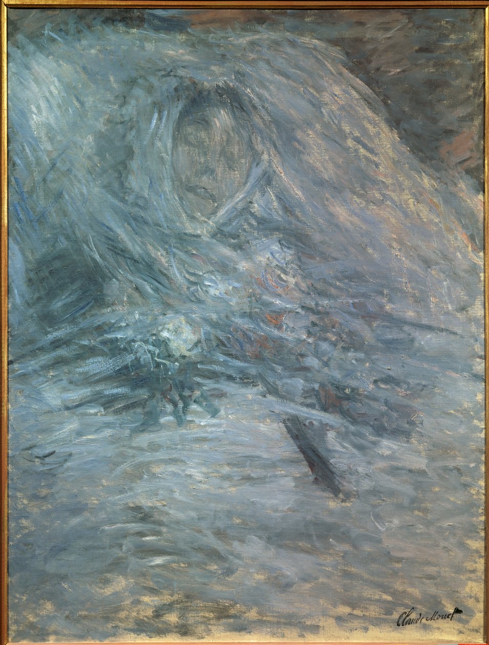 Camille na łożu śmierci (pierwsza żona artysty 1847-1879) autorstwa Claude Monet