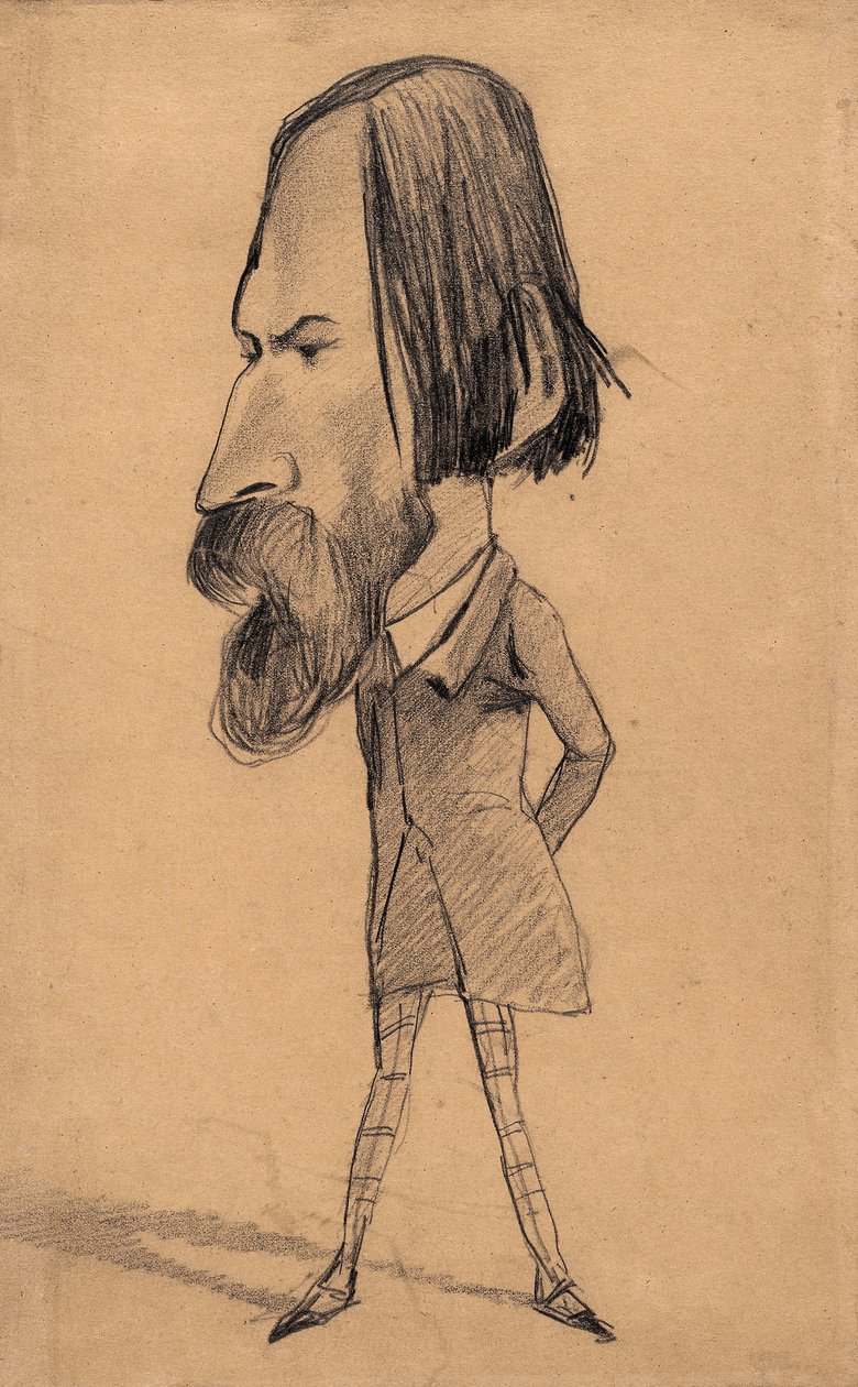 Karykatura Auguste