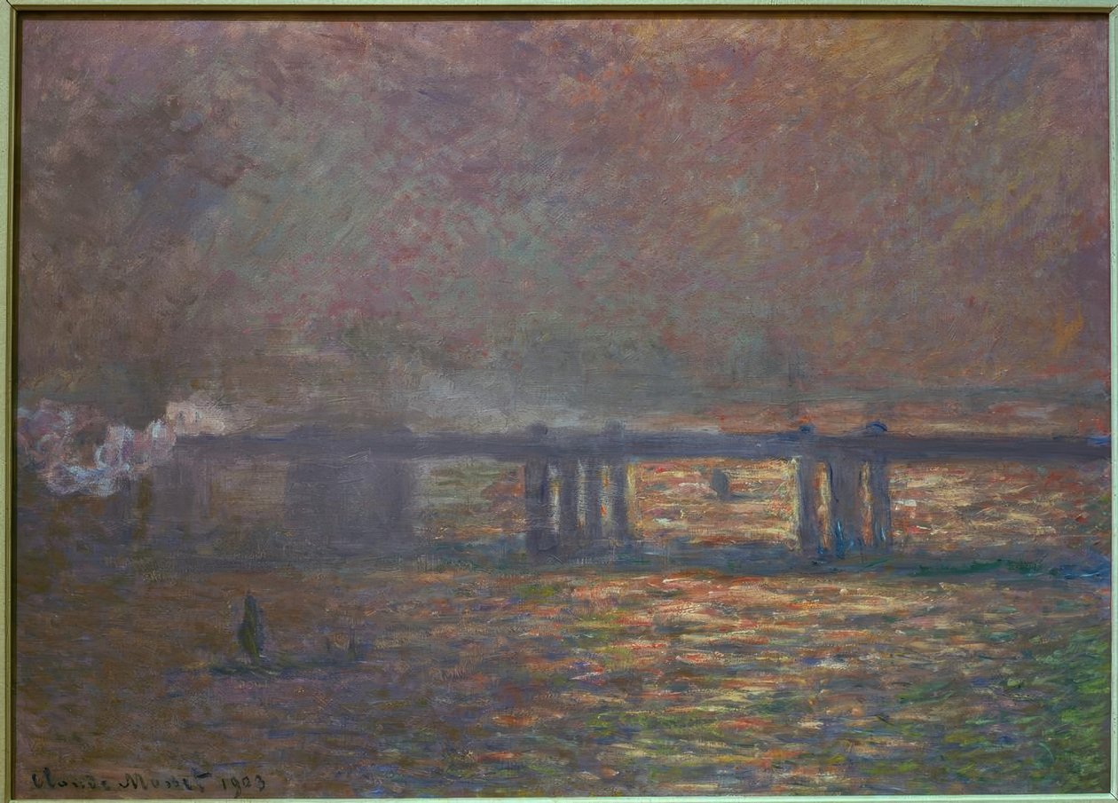 Charing Cross Bridge autorstwa Claude Monet