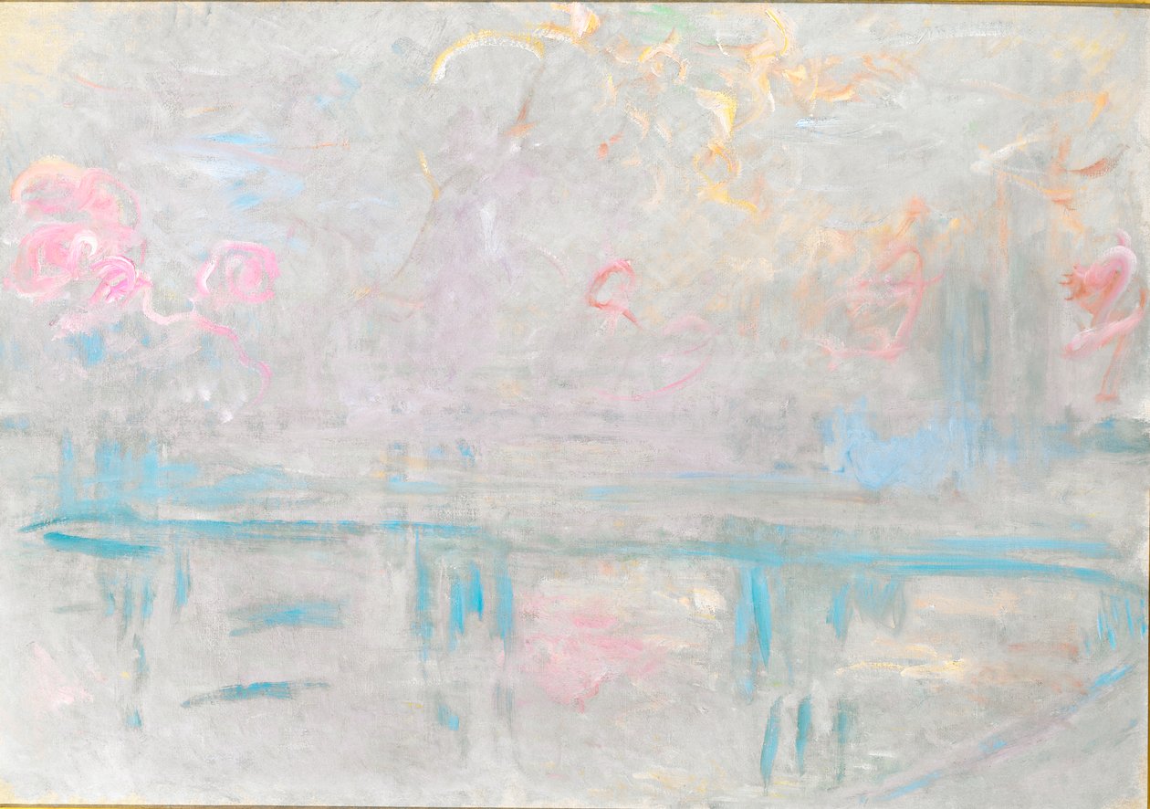 Most Charing Cross, ok. 1900 r. (olej na płótnie) autorstwa Claude Monet
