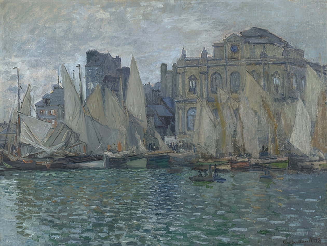 Muzeum Le Havre. 1873 autorstwa Claude Monet