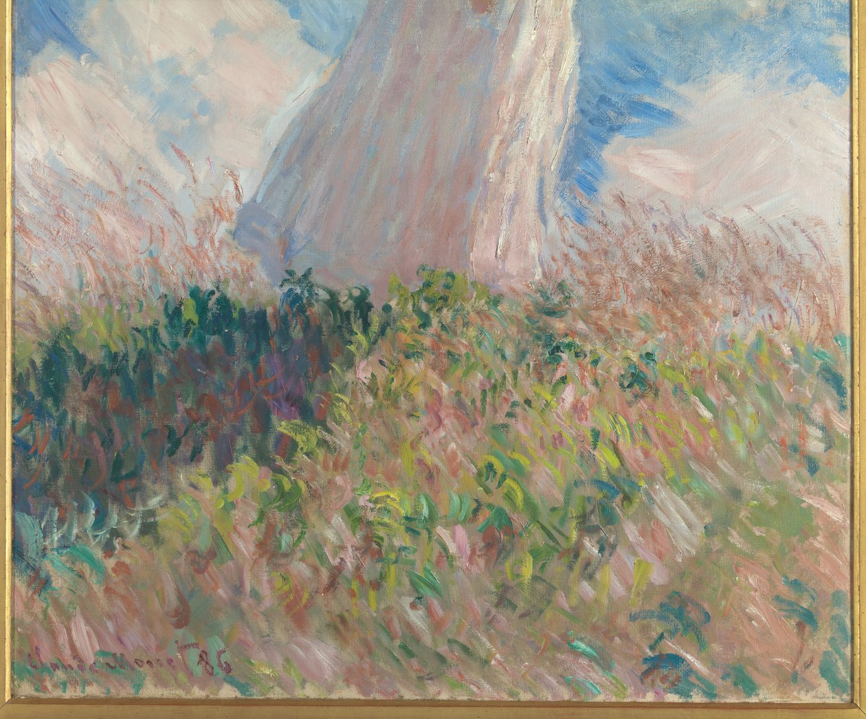 Test sylwetki na świeżym powietrzu autorstwa Claude Monet