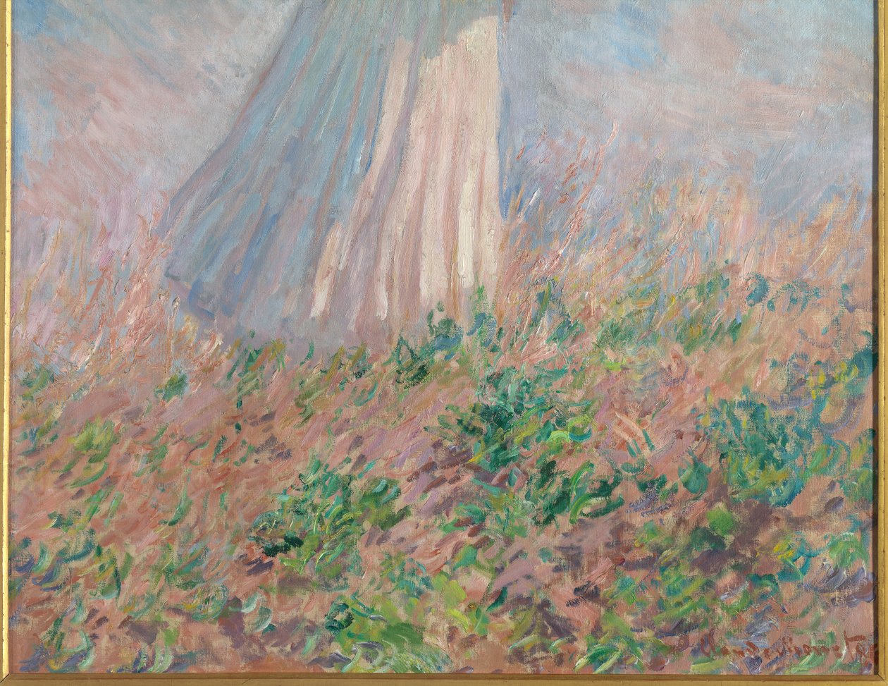 Test sylwetki na świeżym powietrzu autorstwa Claude Monet