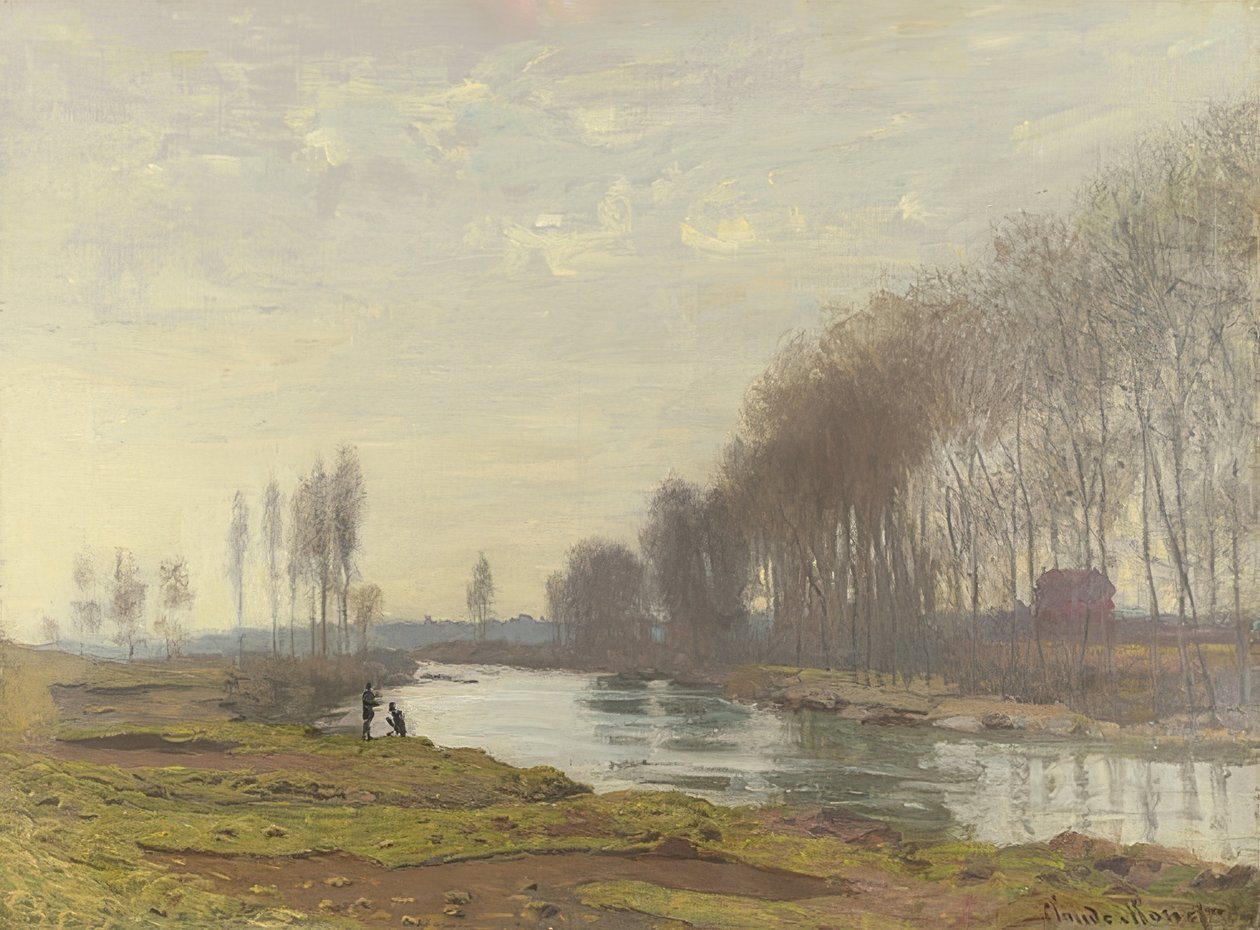 Ramię Sekwany w Argenteuil (Petit Bras de la Seine, Argenteuil). 1872 autorstwa Claude Monet