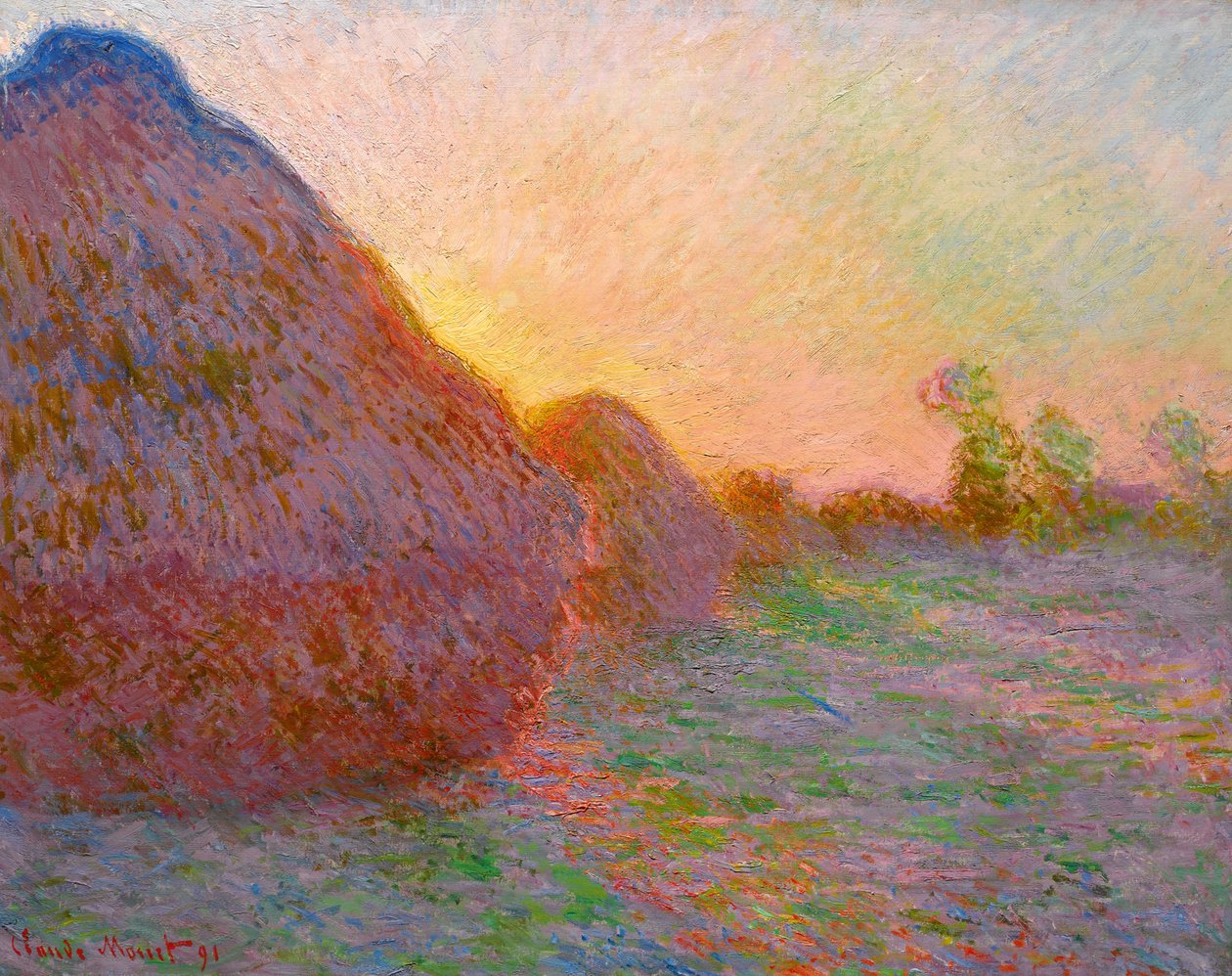 Niemcy: elewator zbożowy Graynsta autorstwa Claude Monet