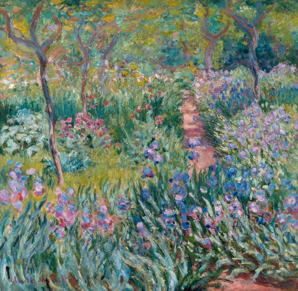 Giverny, Le Printemps (Der Frühling, Giverny) autorstwa Claude Monet