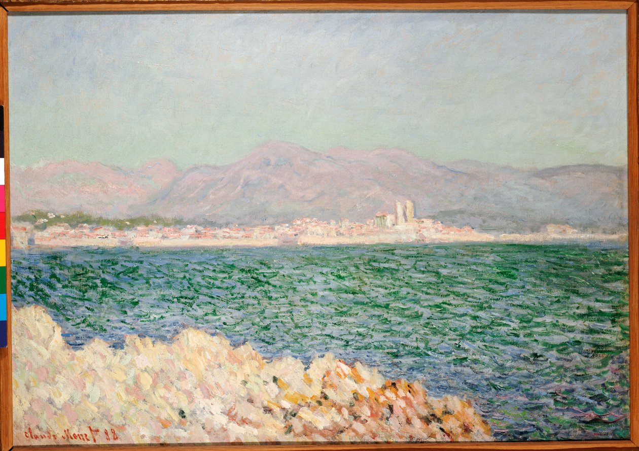 Zatoka Antibes, 1888 autorstwa Claude Monet