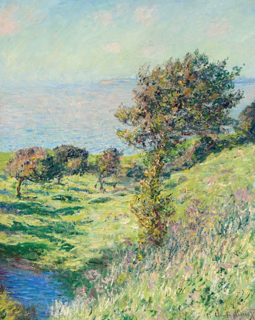 Podmuch wiatru autorstwa Claude Monet