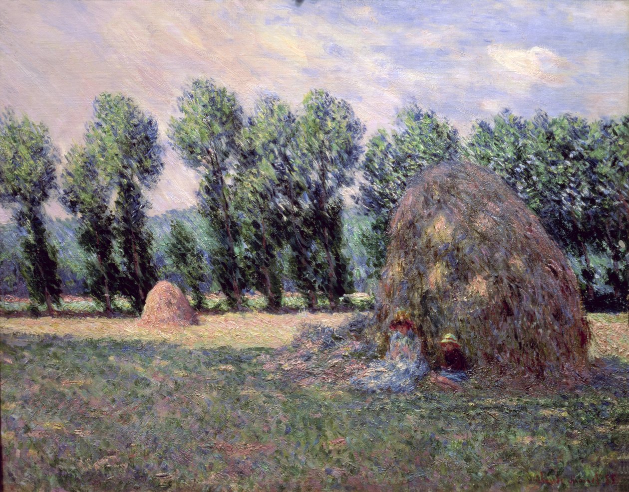 Stogi siana, 1885 autorstwa Claude Monet