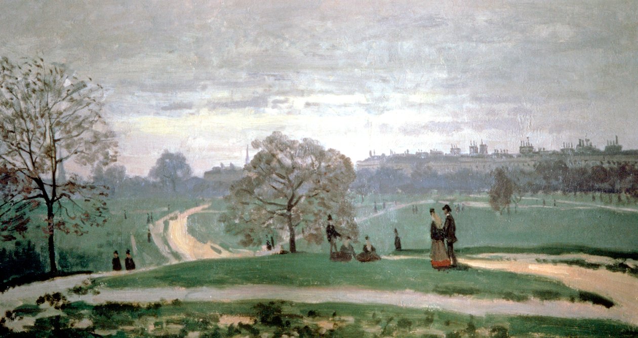 Hyde Park, Londyn, 1871 autorstwa Claude Monet