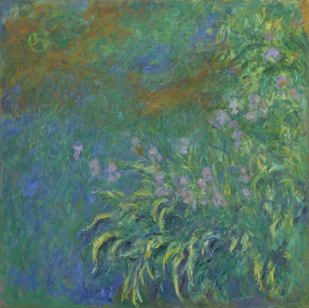 Irysy, 191417. autorstwa Claude Monet