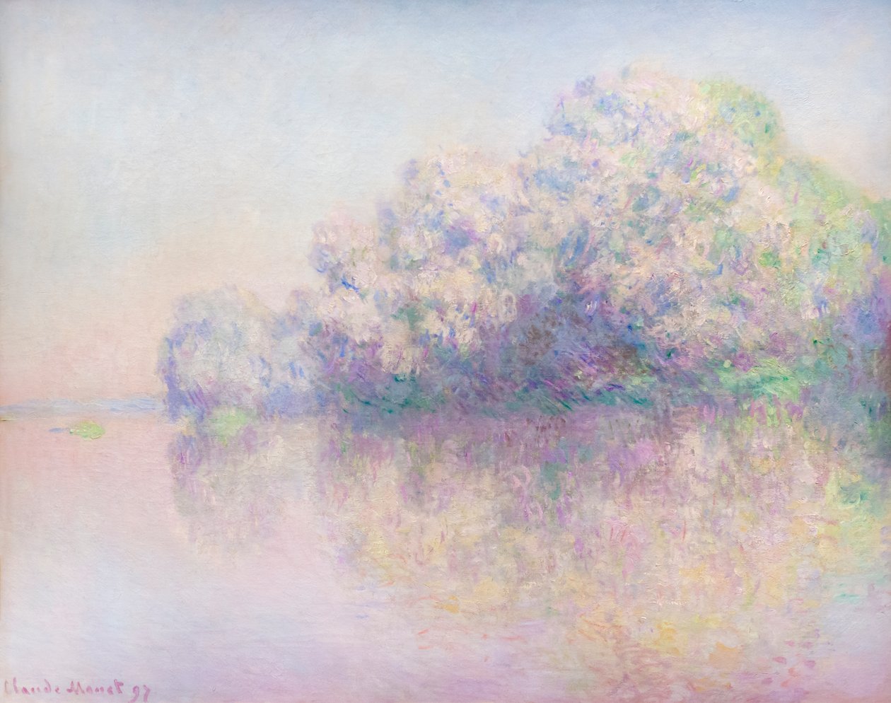 Wyspa pokrzyw autorstwa Claude Monet