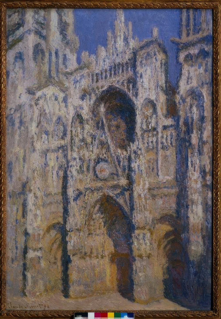 Katedra w Rouen, portal i wieża Albane, ple autorstwa Claude Monet