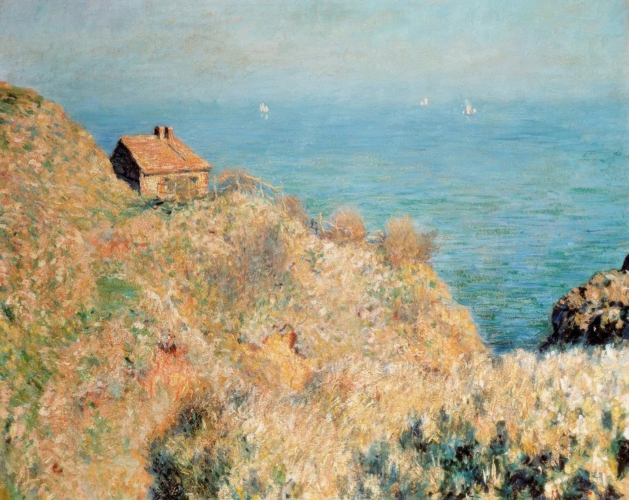 Dom Rybaka, Varengeville autorstwa Claude Monet