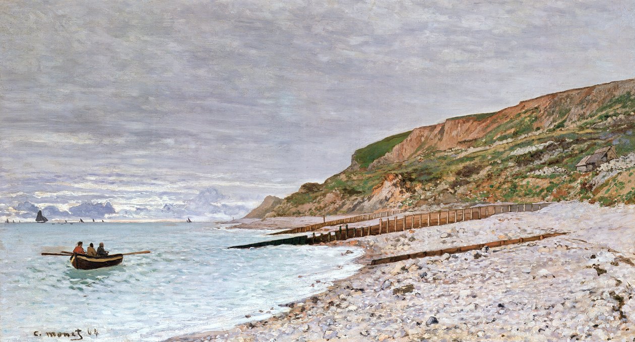 Pointe de la Heve, 1864 autorstwa Claude Monet