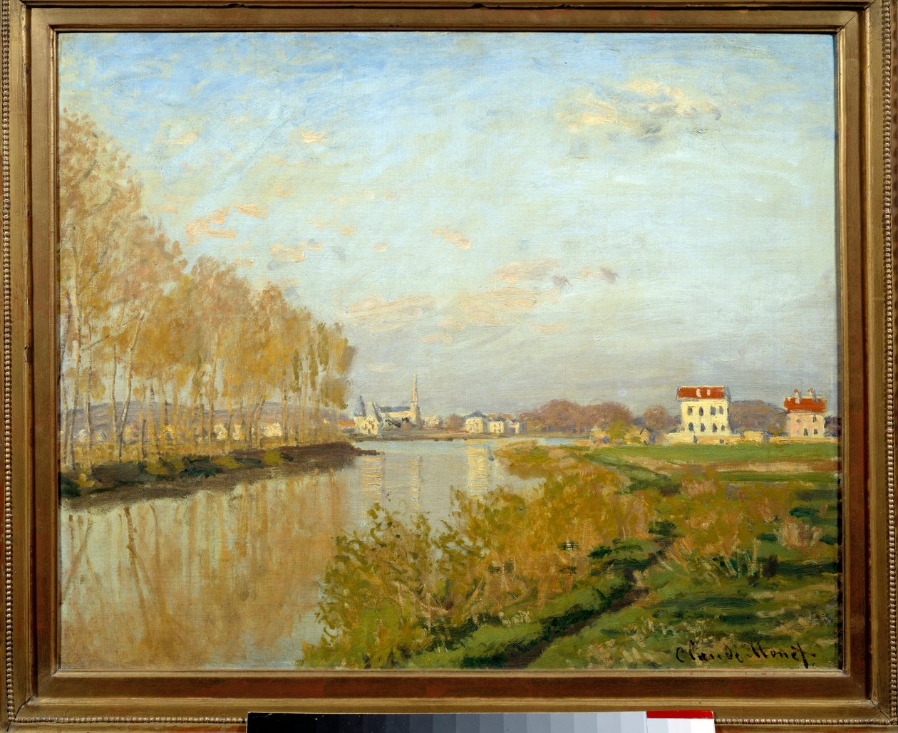 Sekwana w Argenteuil. Obraz Claude