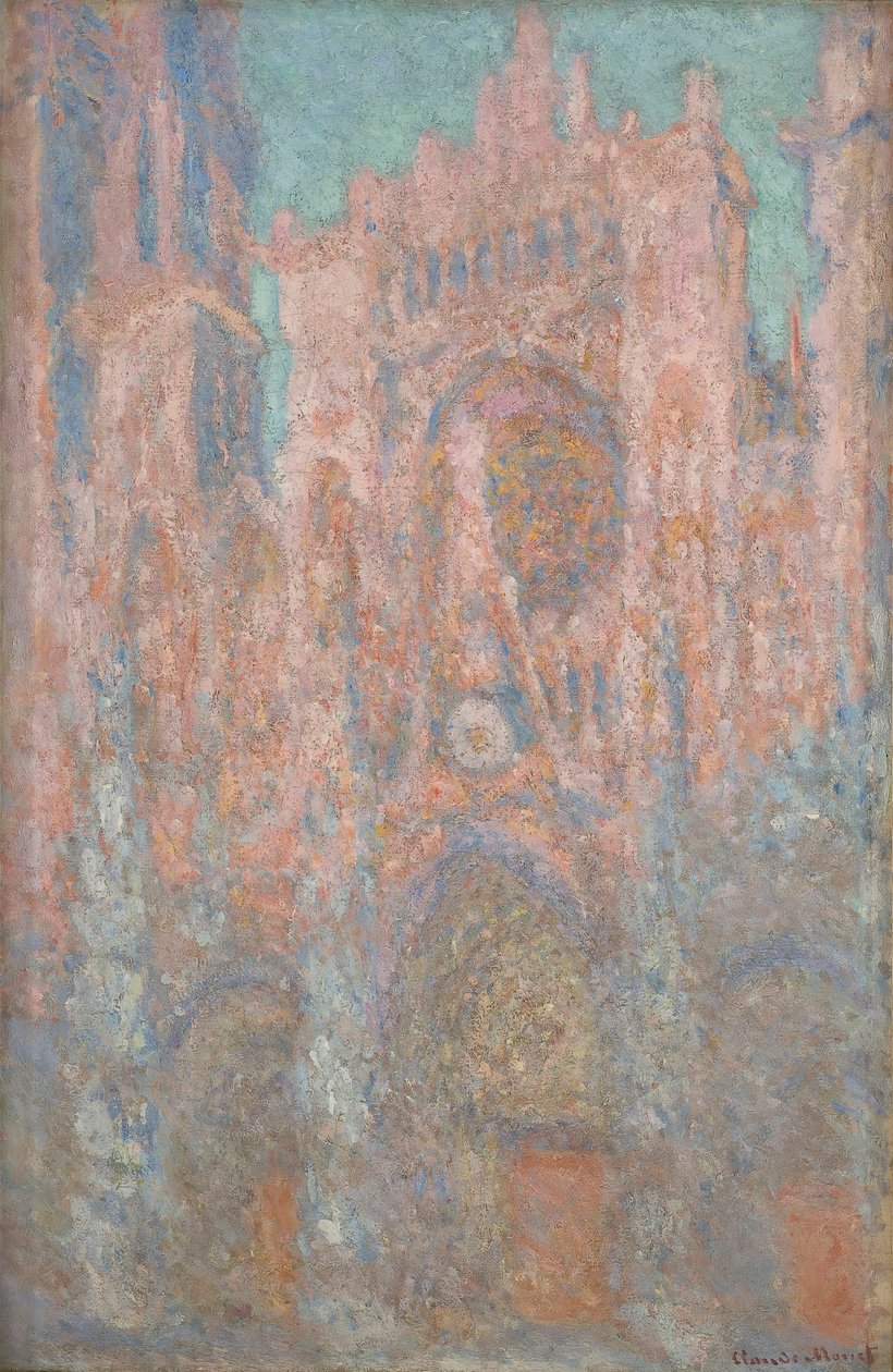 Katedra w Rouen. Późnym popołudniem Katedra w Rouen. Późne popołudnie, 1893. autorstwa Claude Monet