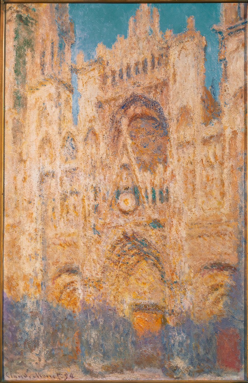 Katedra w Rouen autorstwa Claude Monet