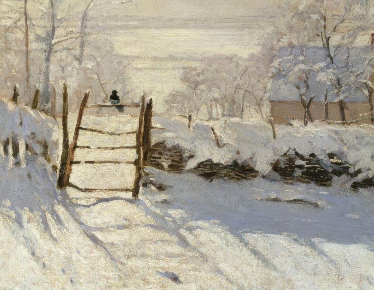 La pie (Sroka) autorstwa Claude Monet