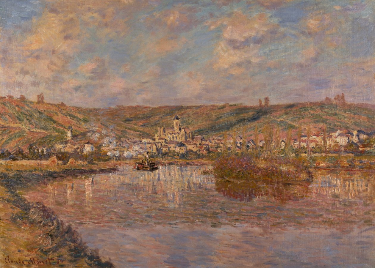 Późne popołudnie, Vetheuil autorstwa Claude Monet