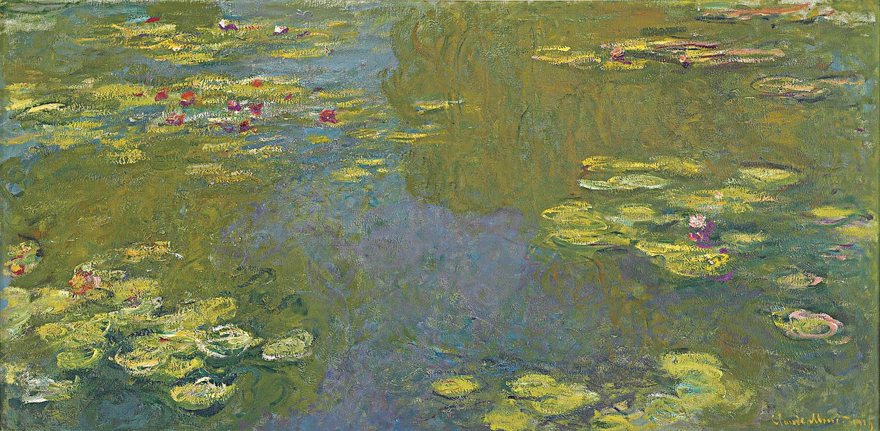 Staw lilii wodnych autorstwa Claude Monet