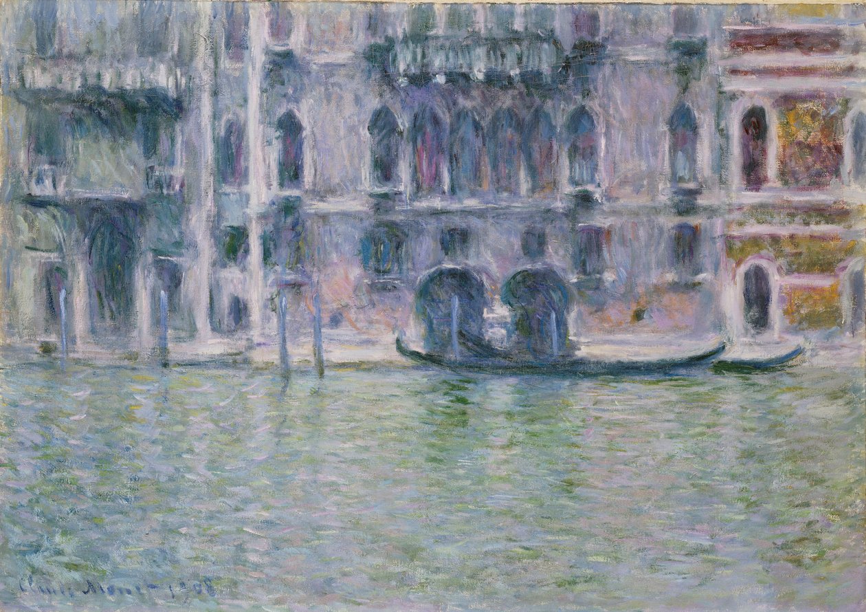 Le Palais da Mula, 1908 autorstwa Claude Monet