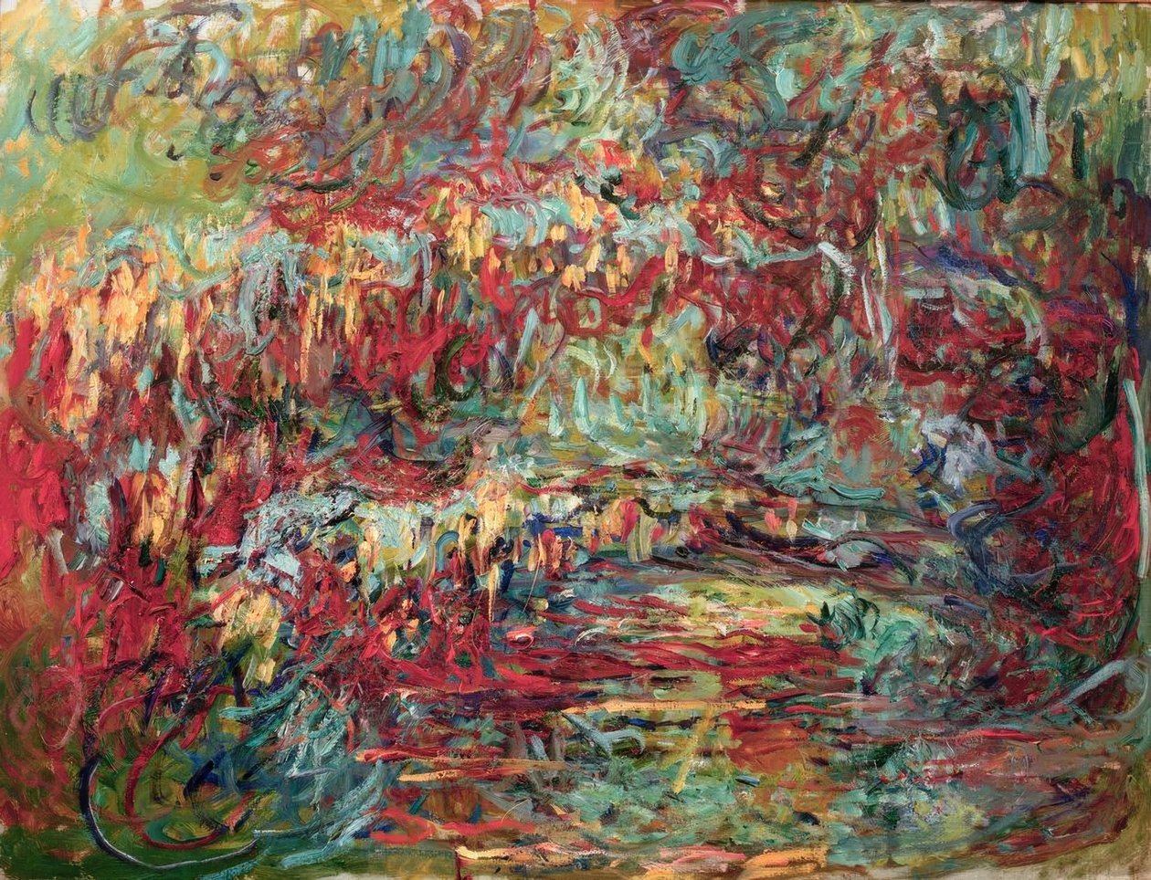 Le Pont japonais (Most Japoński) autorstwa Claude Monet