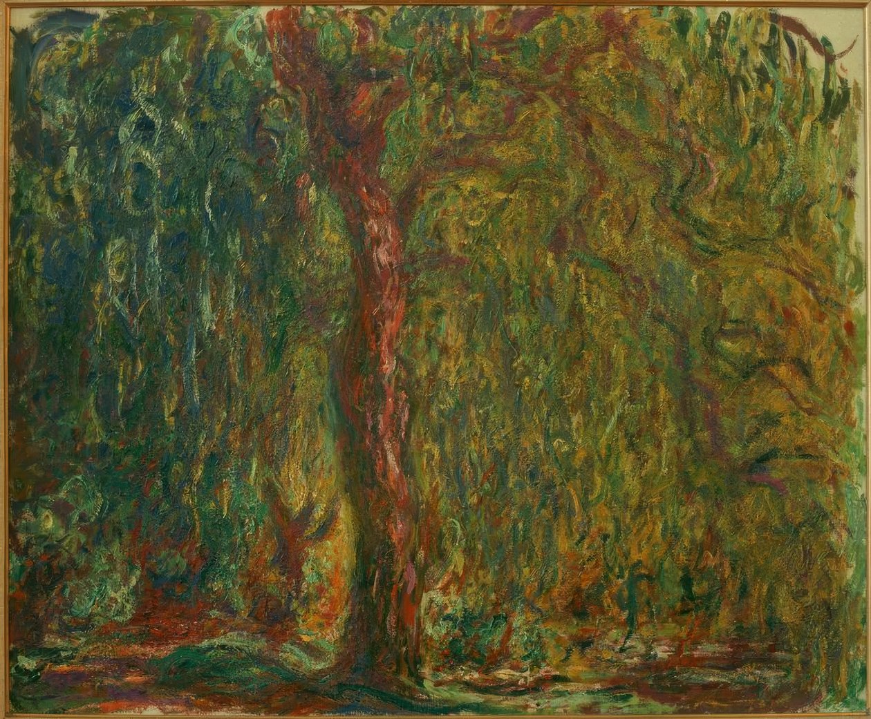 Le Saule pleureur (Wierzba płacząca) autorstwa Claude Monet