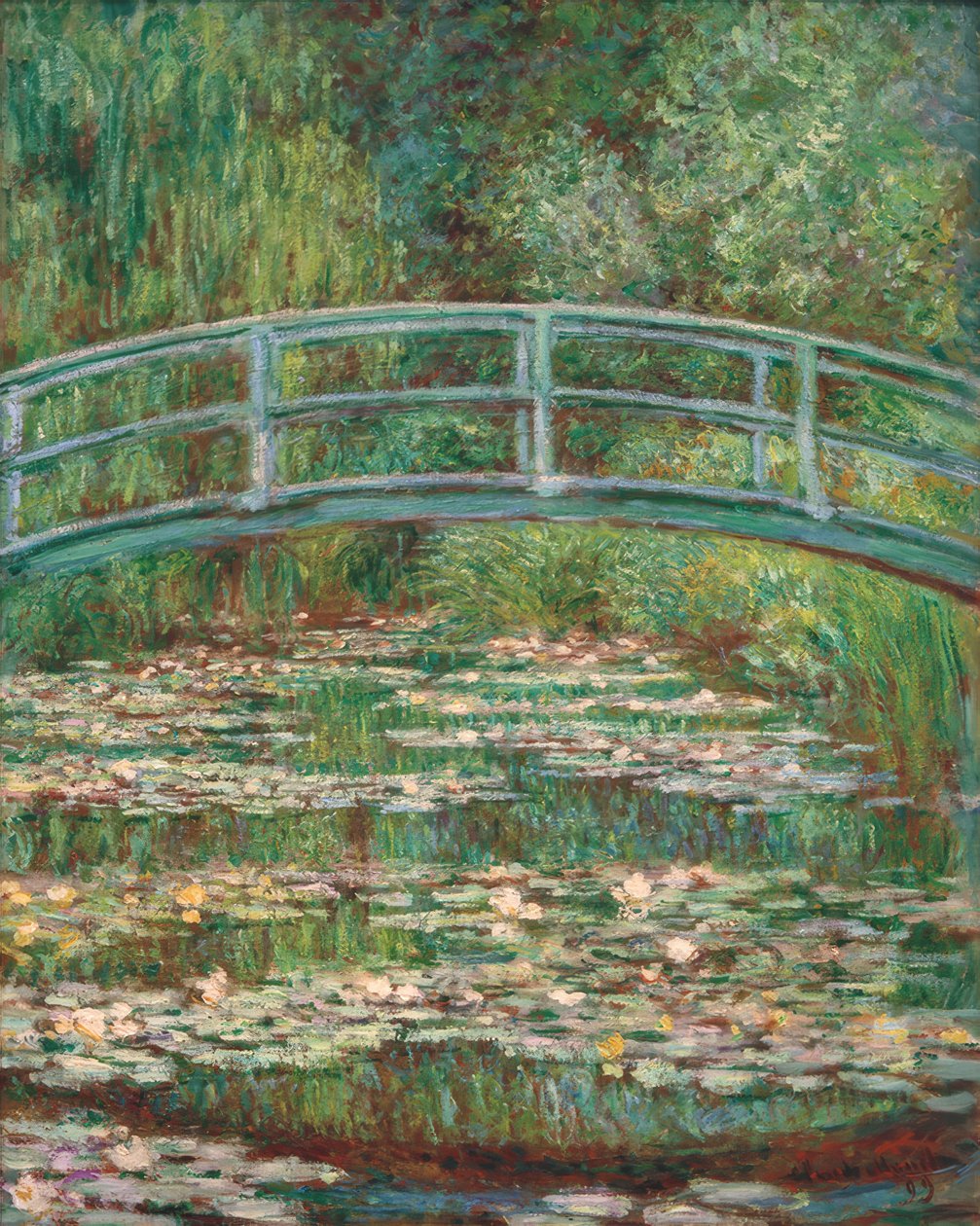 Staw lilii wodnych autorstwa Claude Monet